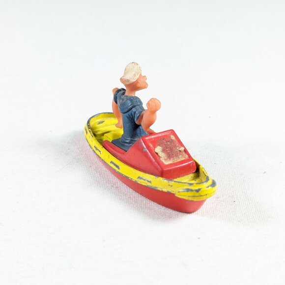 Vintage Corgi Popeye The Sailor Die Cast Boat Made In Great Britain - Picture 5 of 9